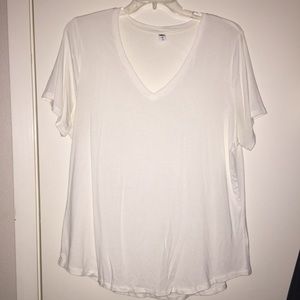 Old Navy Luxe V-neck Tee size XL